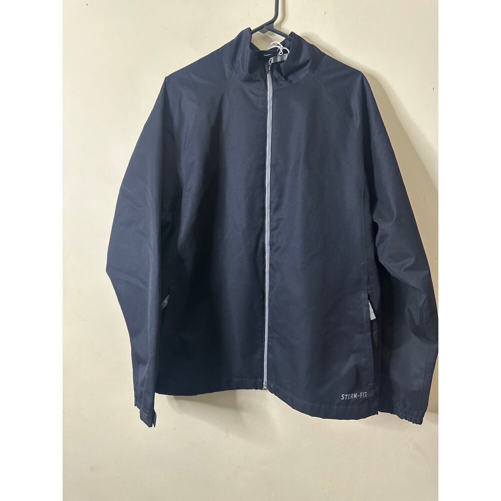 Storm-Fit Men’s Navy Lightweight Windbreaker Jacket